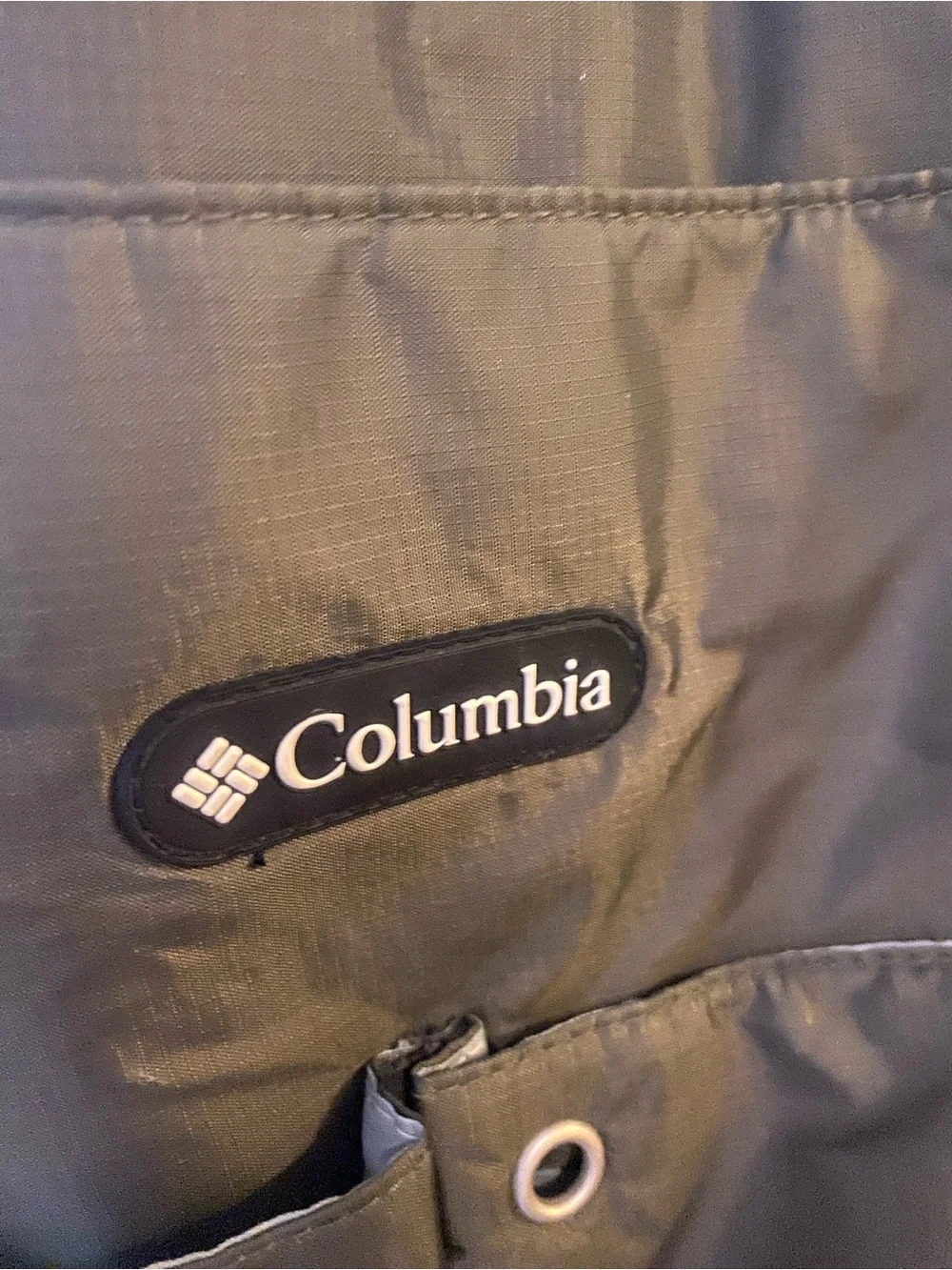 Columbia Olive Green Crossbody Utility Bag